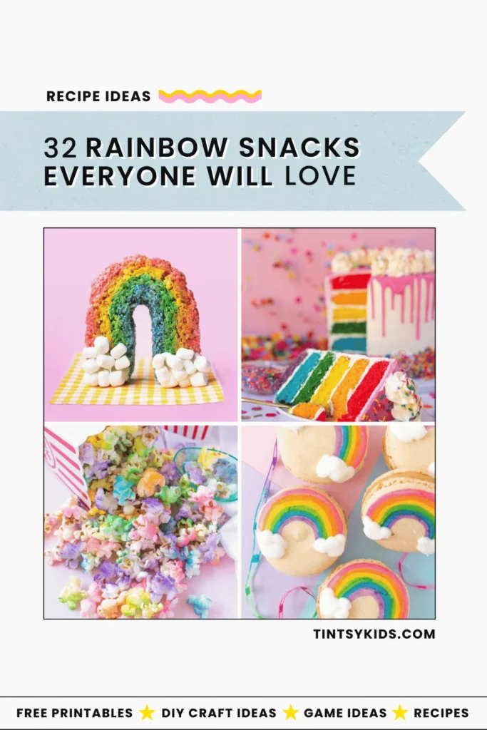 Rainbow snacks