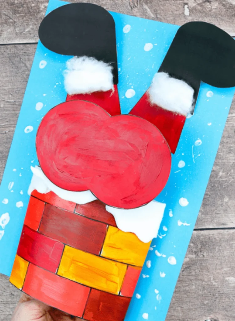 Santa’s Stuck in the Chimney