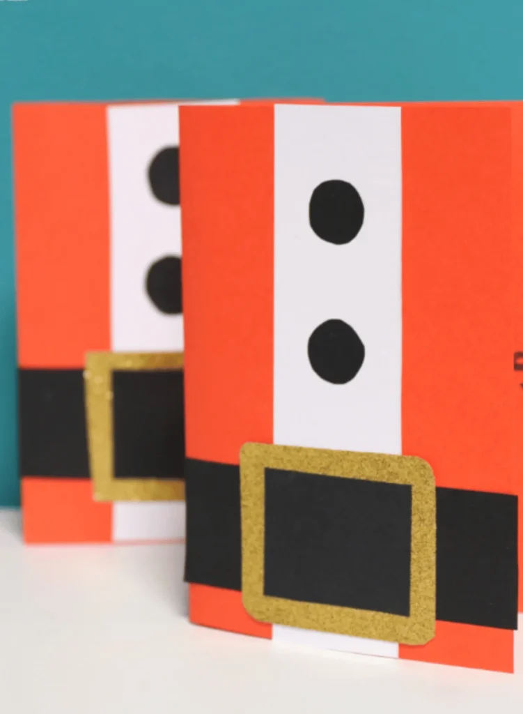 Simple Santa Christmas Card