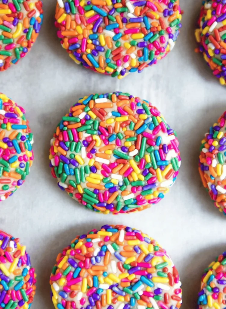 Sprinkle Confetti Cookies