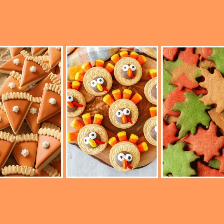 THANKSGIVING COOKIE ideas