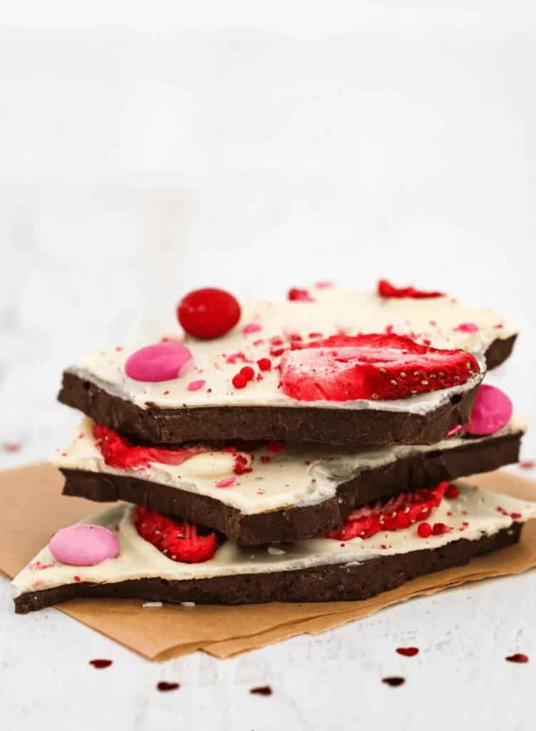 Valentine's Chocolate Bark