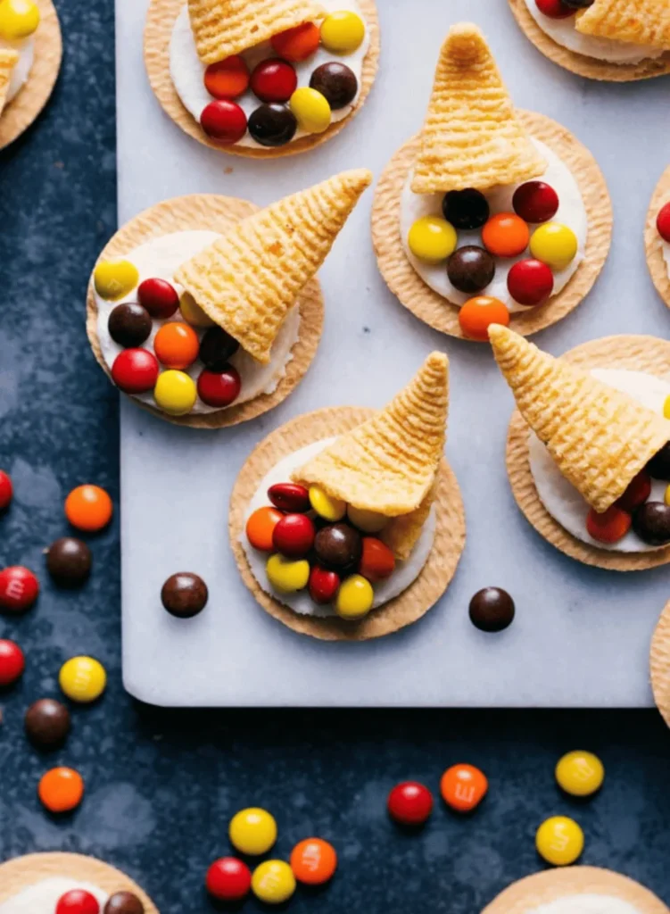 miniature cornucopia cookies