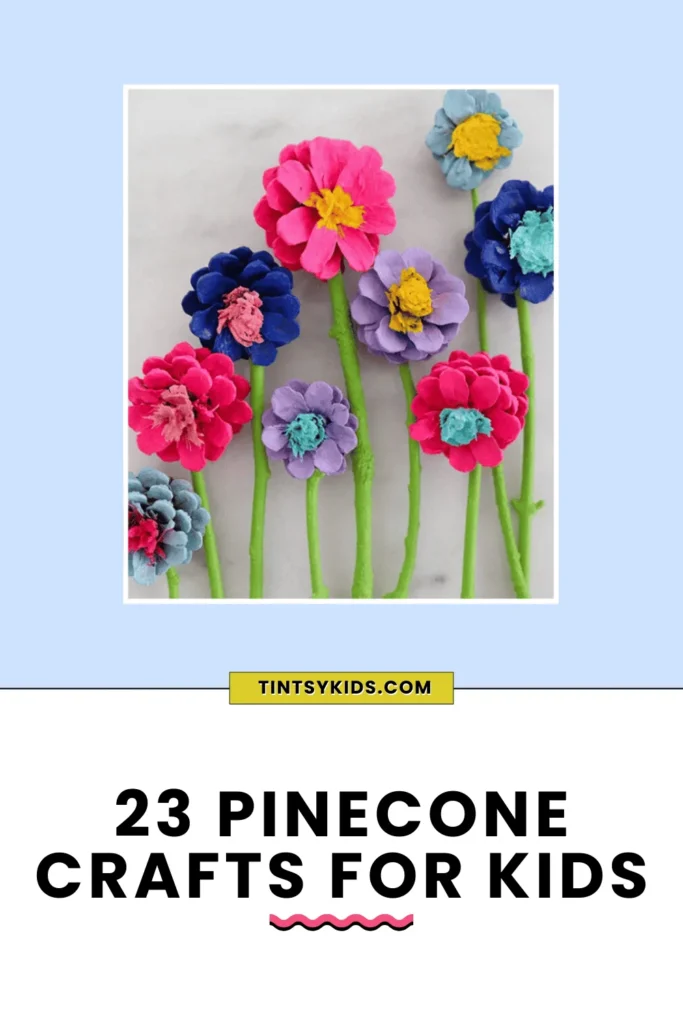 pinecone crafts for kids