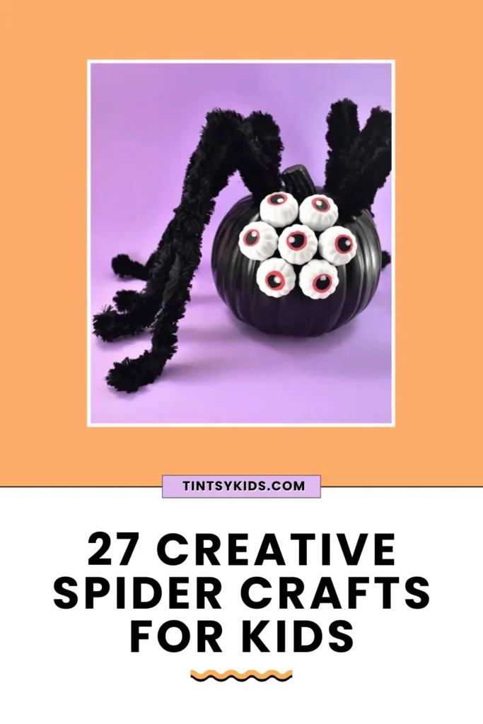spider craft ideas for kids