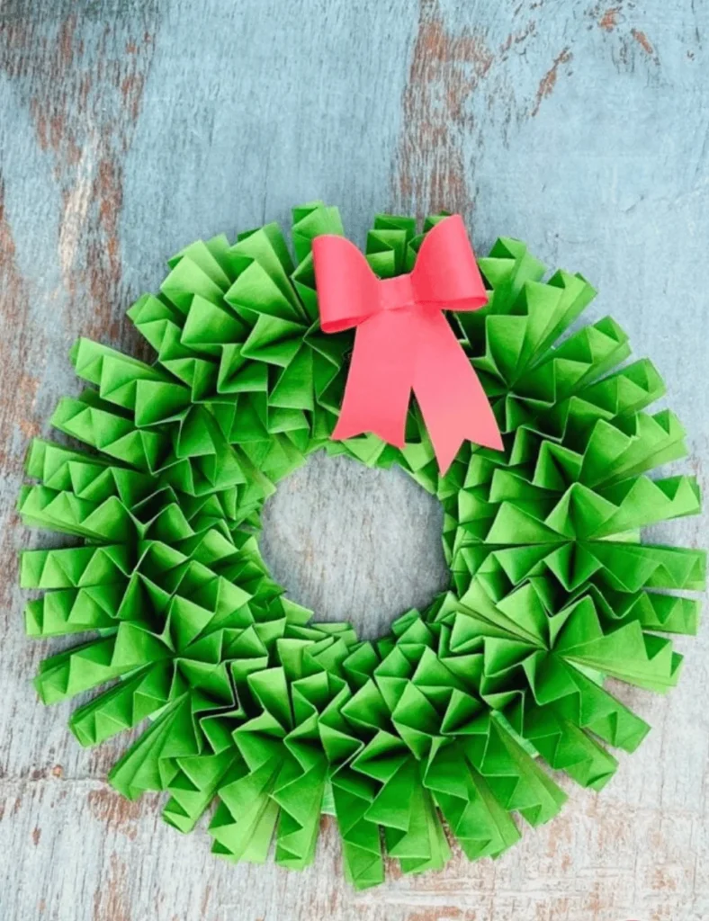 Christmas Wreath Paper Craft