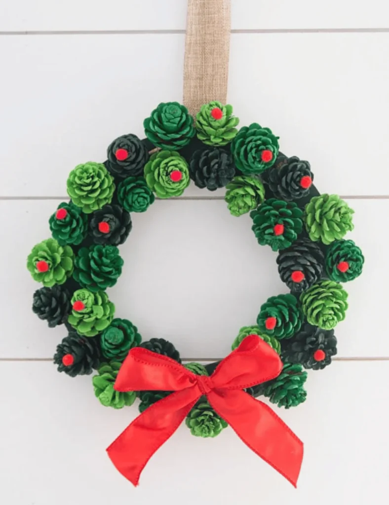 Pine Cone Wreath