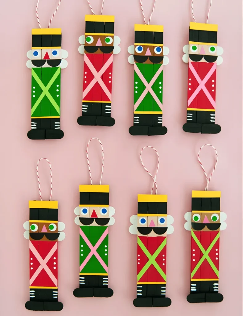 Popsicle Stick Nutcracker