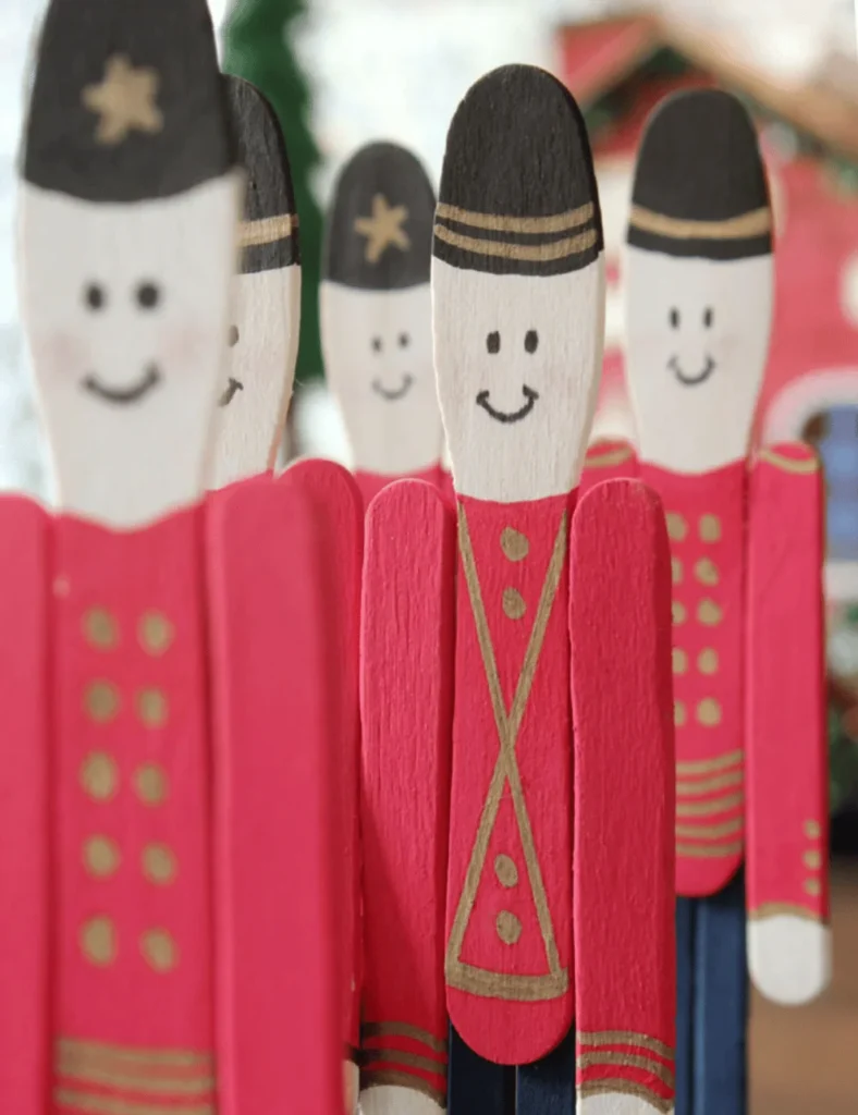 Popsicle Stick Soldier Ornament
