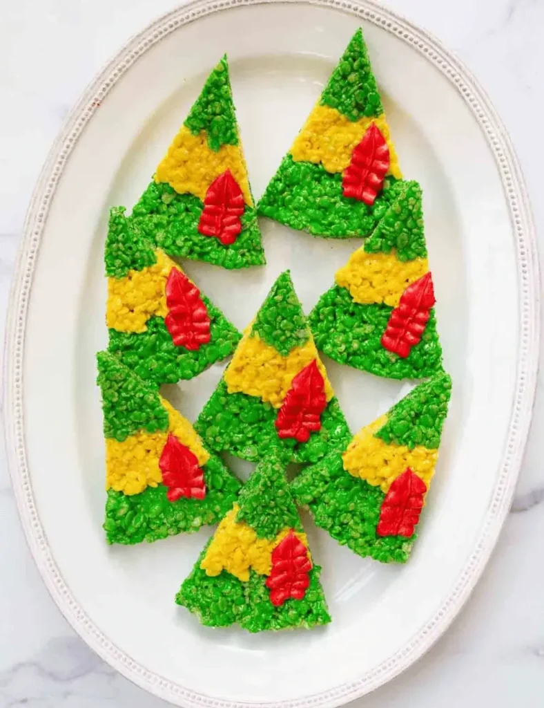 Buddy the Elf Hat Rice Krispies Treats