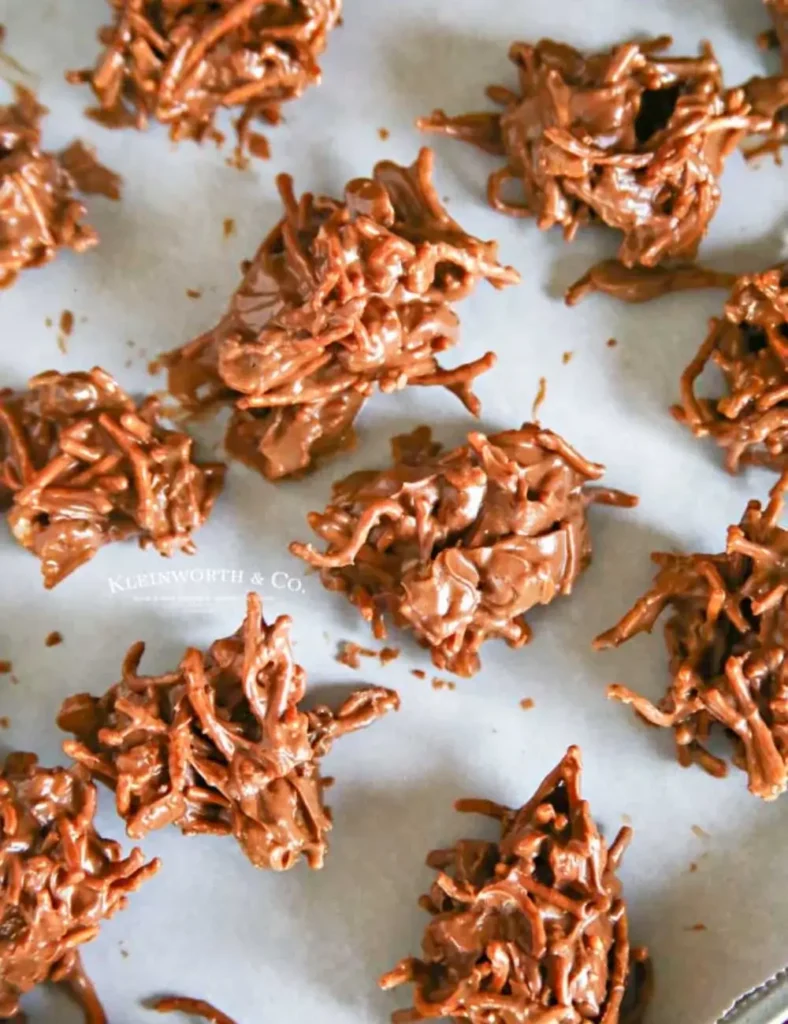 No-Bake Chocolate Haystacks