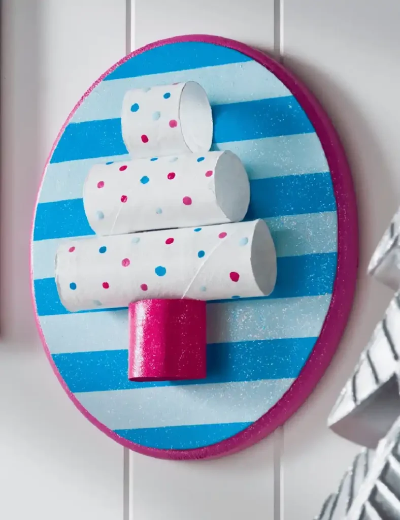 Recycled Christmas Tree Craft