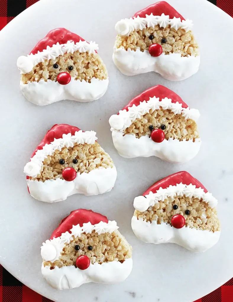 Santa Rice Krispies Treats