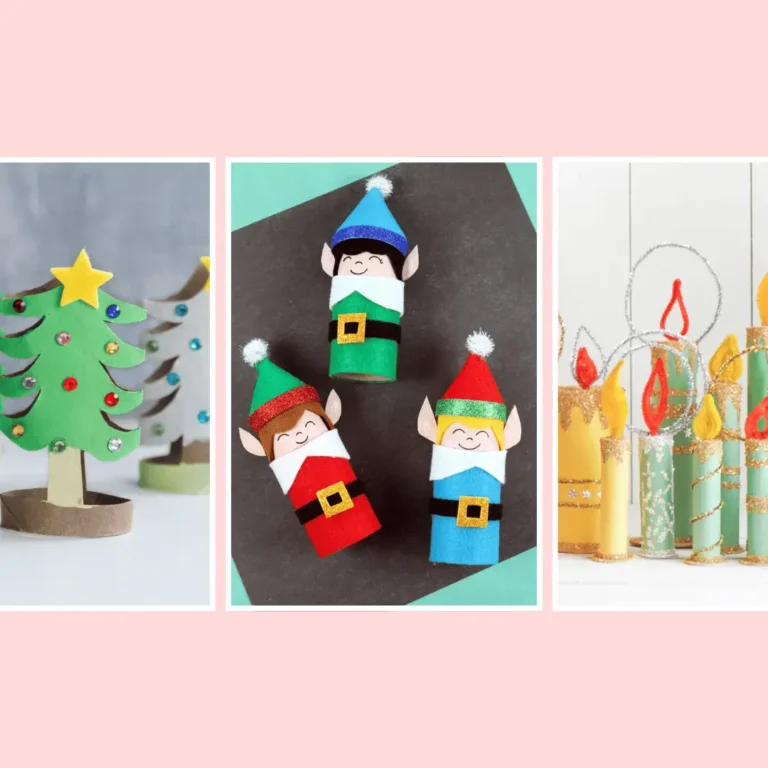 Toilet Paper Roll Christmas Crafts