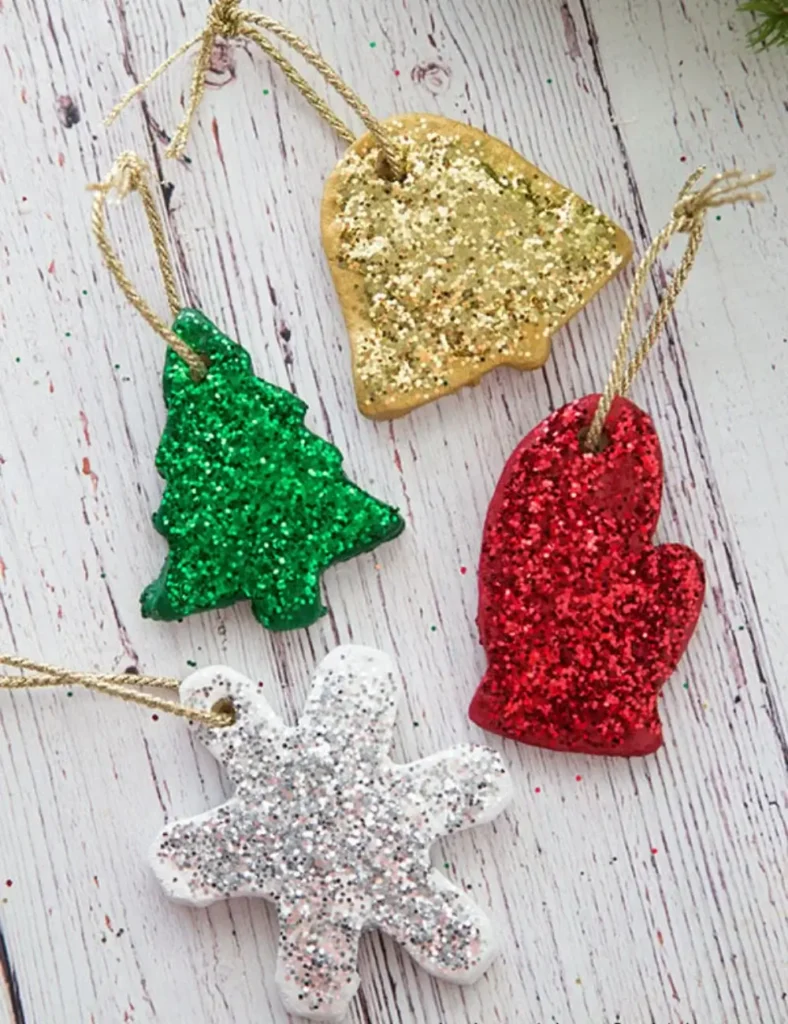 christmas salt dough ornaments (3)