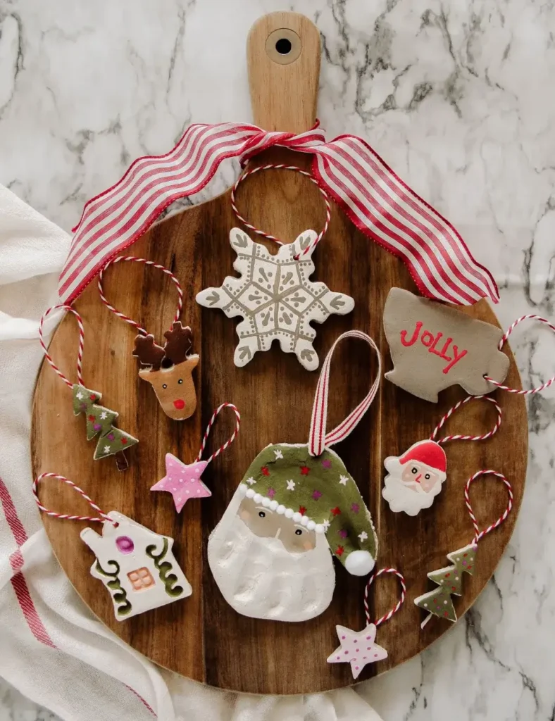 christmas salt dough ornaments