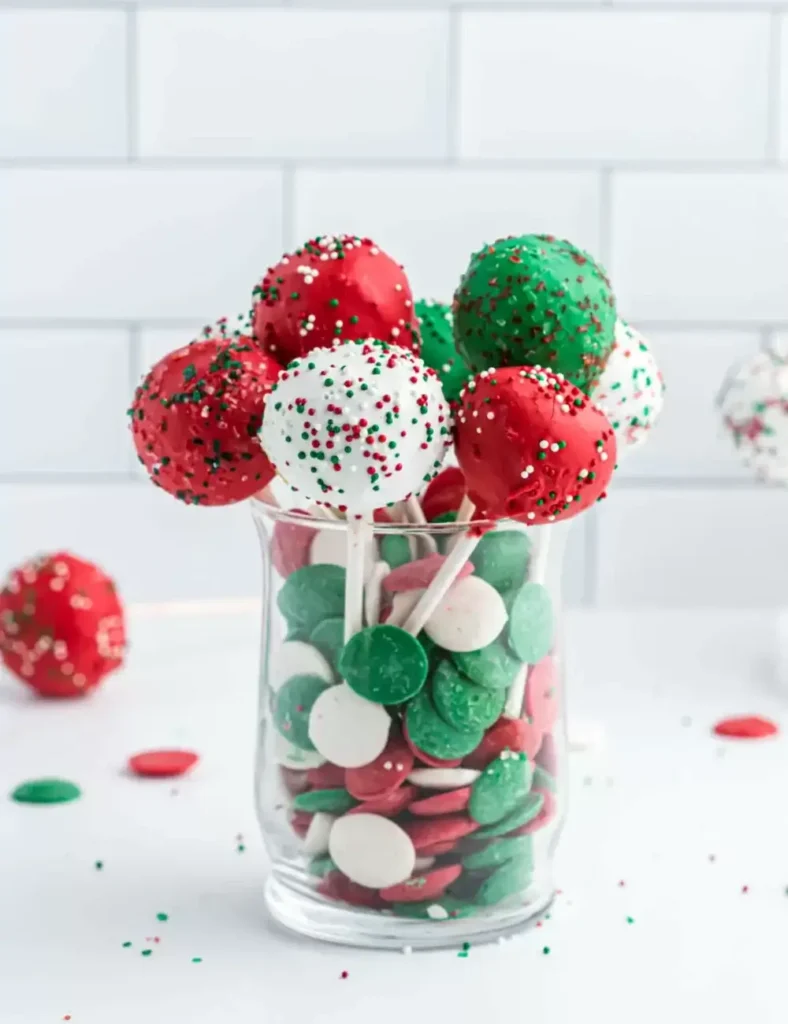 Christmas Cake Pops