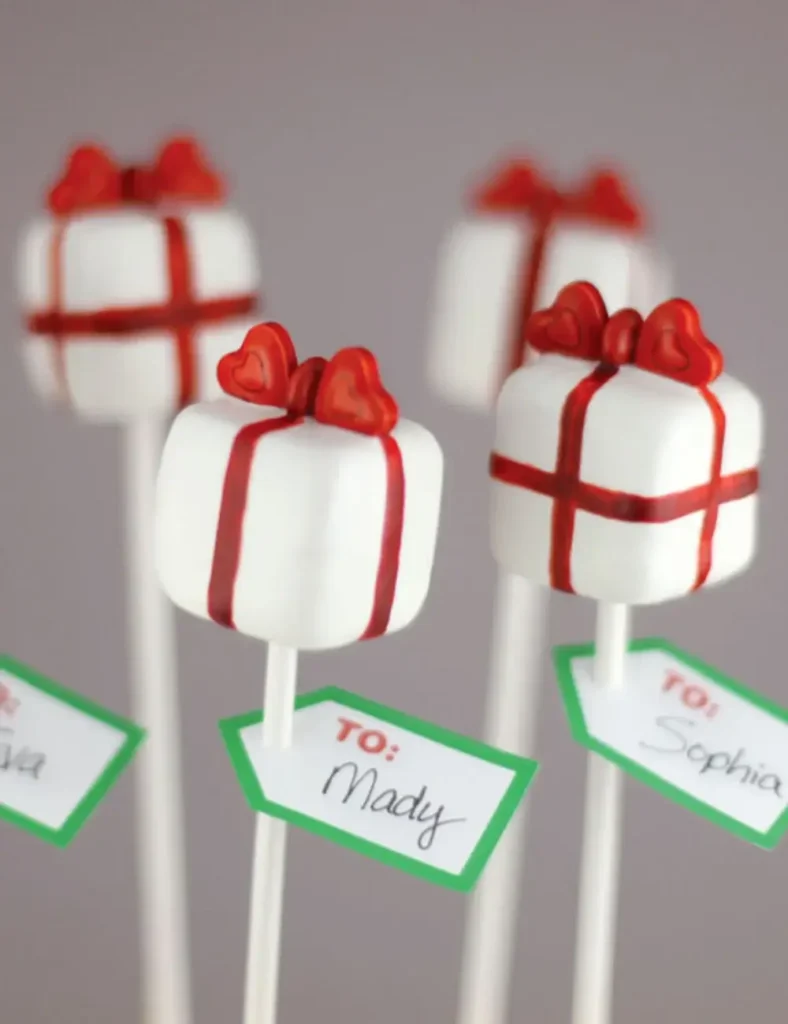 Christmas Presents Cake Pops