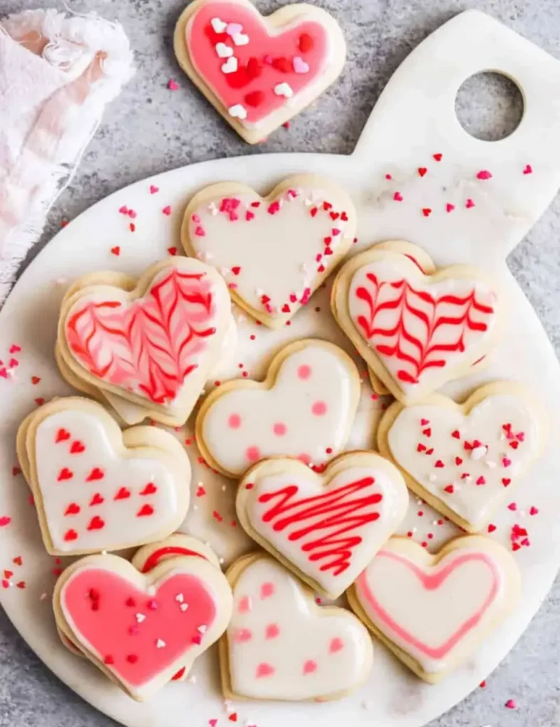 Easy Valentine’s Sugar Cookies