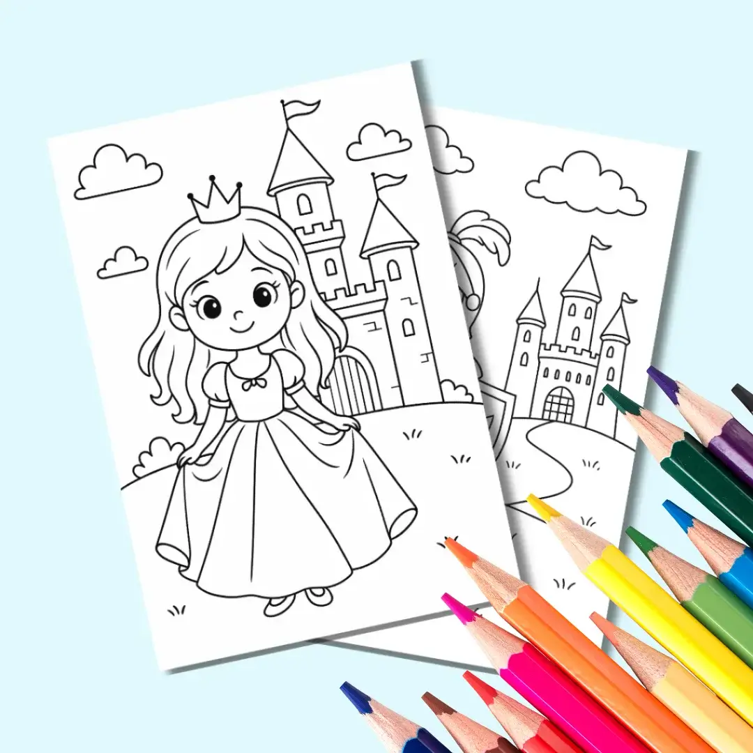 Free Fairy Tale Coloring Pages