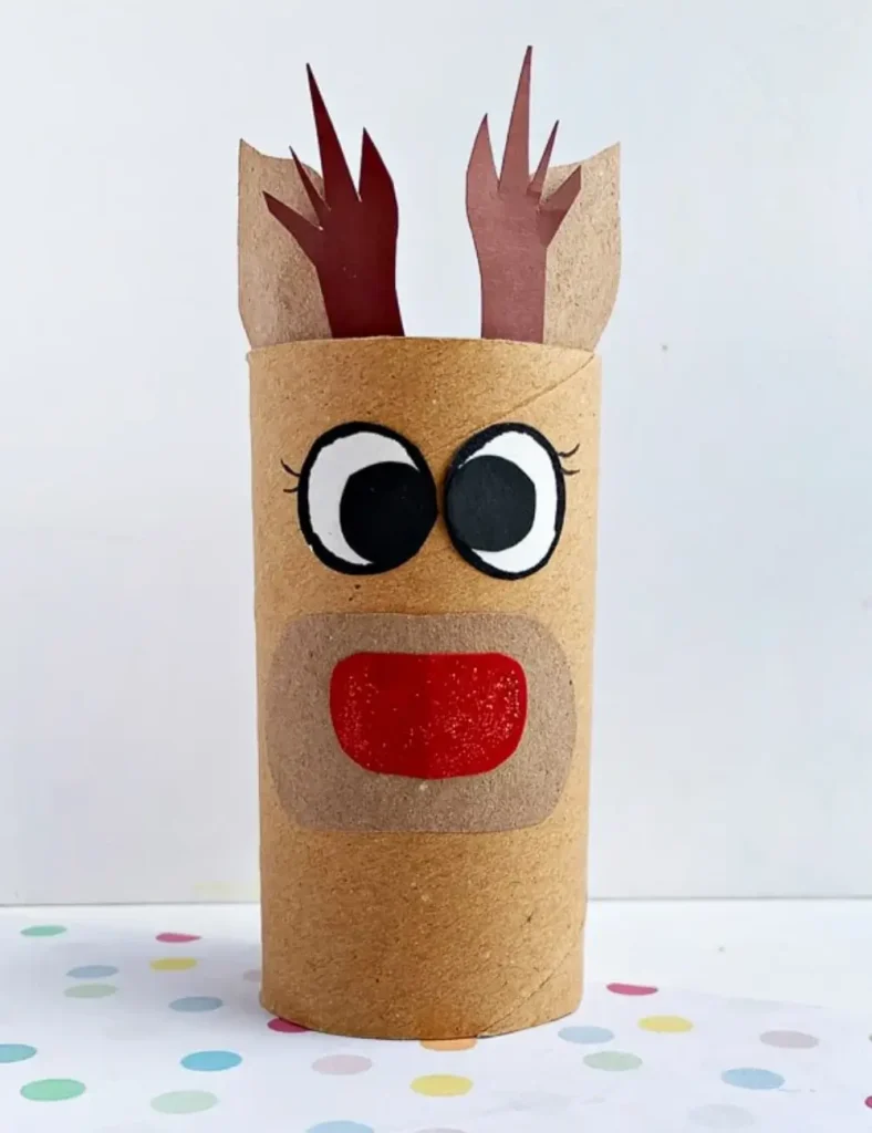 Reindeer Toilet Paper Roll Craft