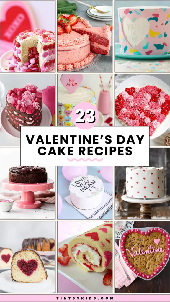 VALENTINE’S DAY CAKE RECIPES