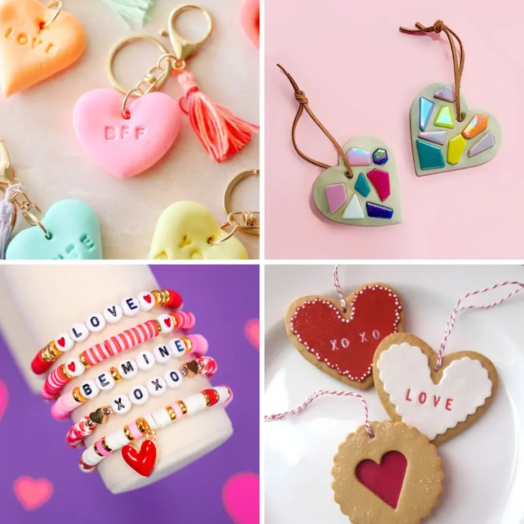 Valentine’s Day Clay Crafts