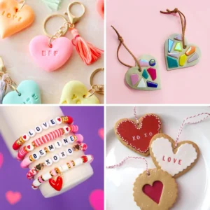 Valentine’s Day Clay Crafts
