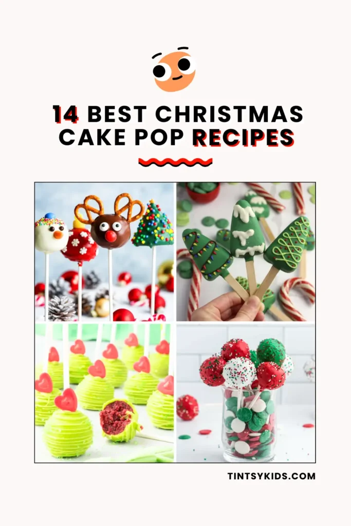 Christmas CAKE POP recipes
