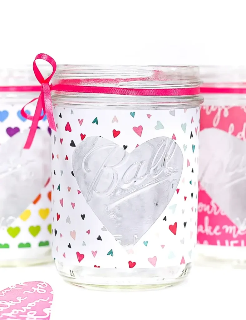 Valentine's Day Mason Jar Crafts