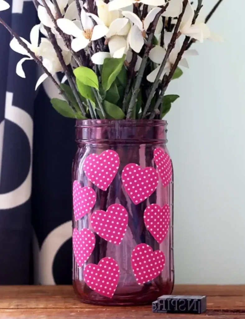Valentine's Day Mason Jar Crafts