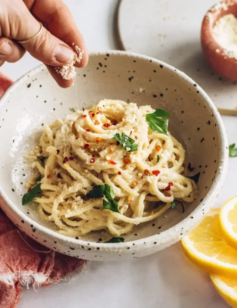 Vegan Pasta Al Limone