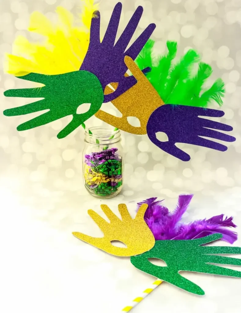 mardi gras crafts for kids