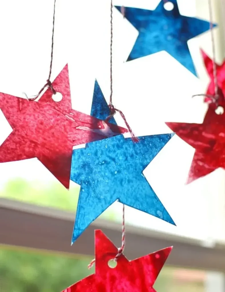 Crayon Star Sun Catchers