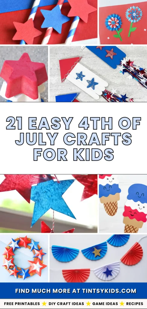 Easy 4th OF
July Crafts
for Kids