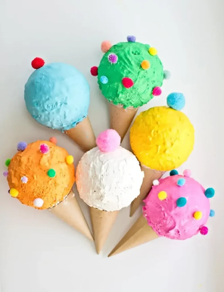 ICE CREAM CRAFTS FOR KIDS