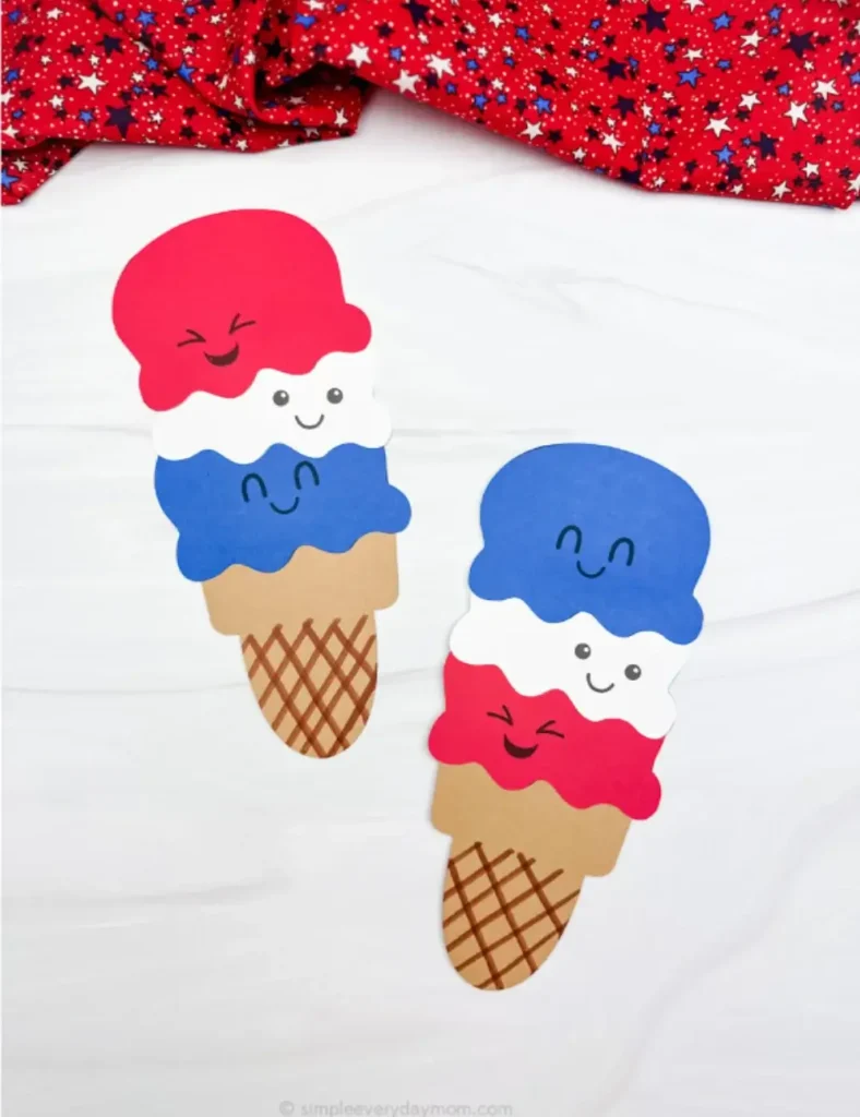 ICE CREAM CRAFTS FOR KIDS