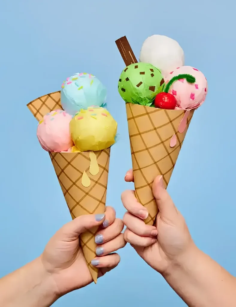ICE CREAM CRAFTS FOR KIDS