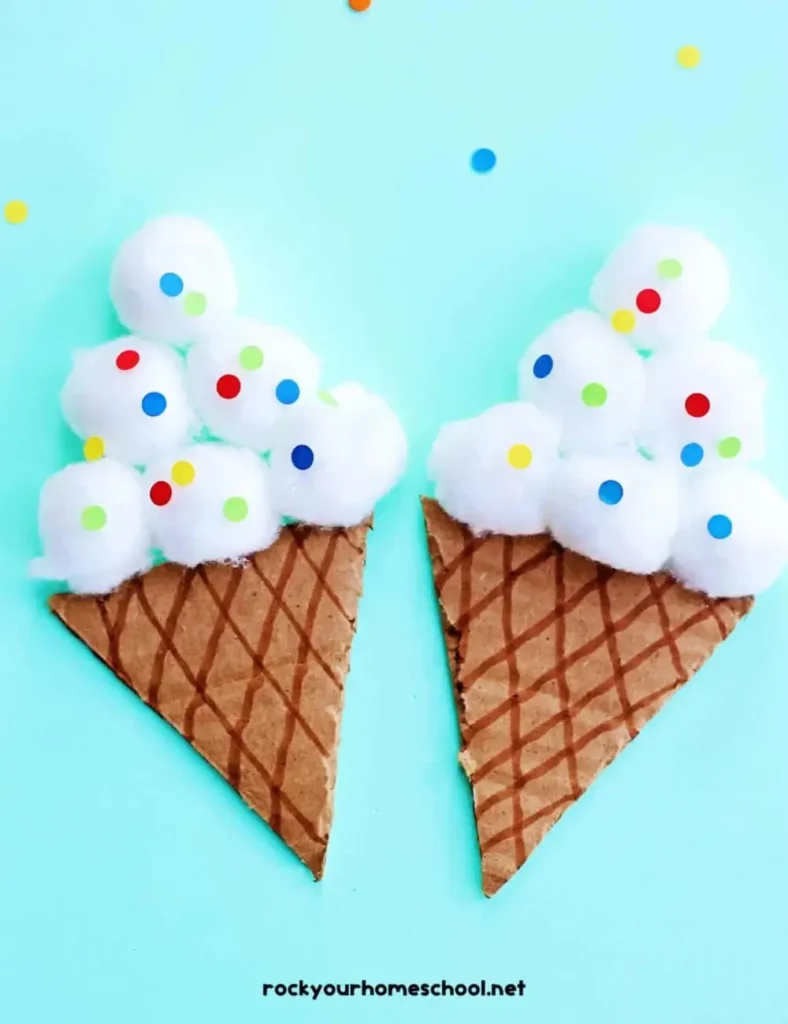 ICE CREAM CRAFTS FOR KIDS