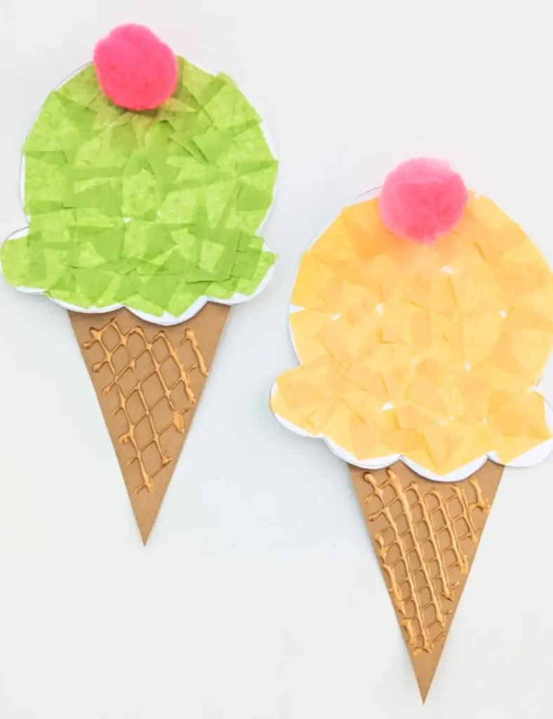ICE CREAM CRAFTS FOR KIDS