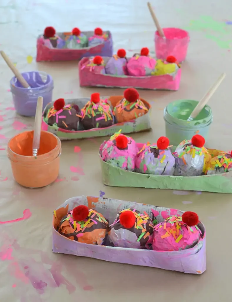 ICE CREAM CRAFTS FOR KIDS