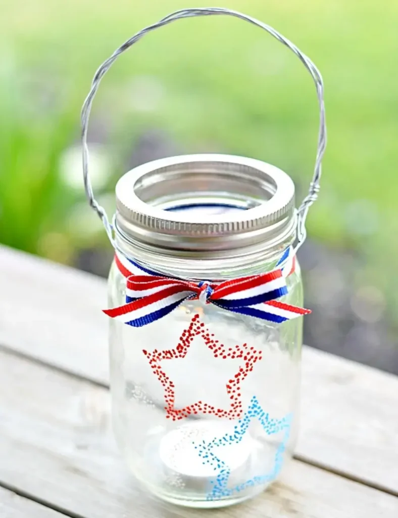 fourth of july mason jar crafts