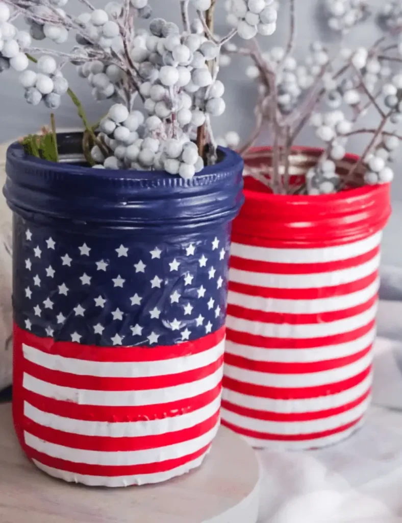 fourth of july mason jar crafts