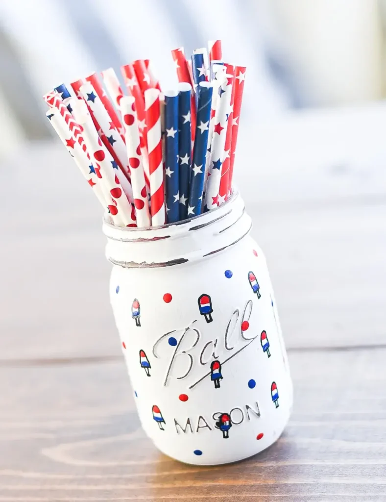 fourth of july mason jar crafts