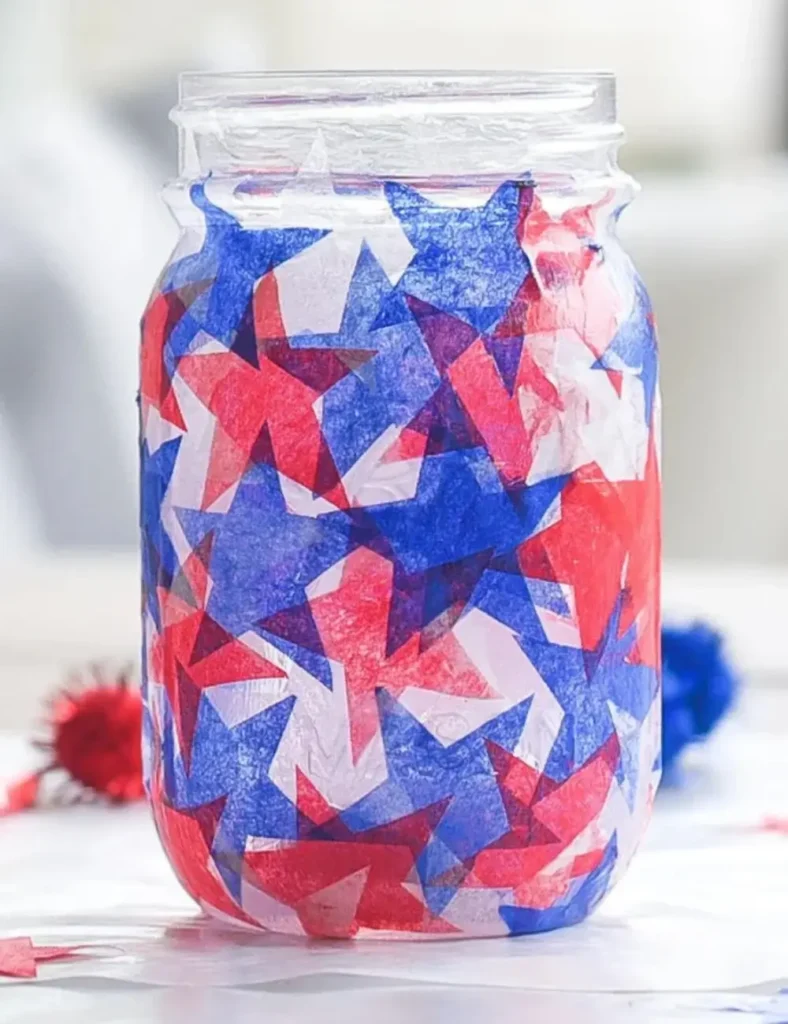 fourth of july mason jar crafts