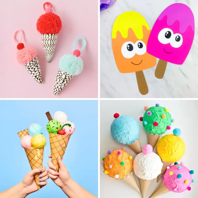 ICE CREAM CRAFTS FOR KIDS